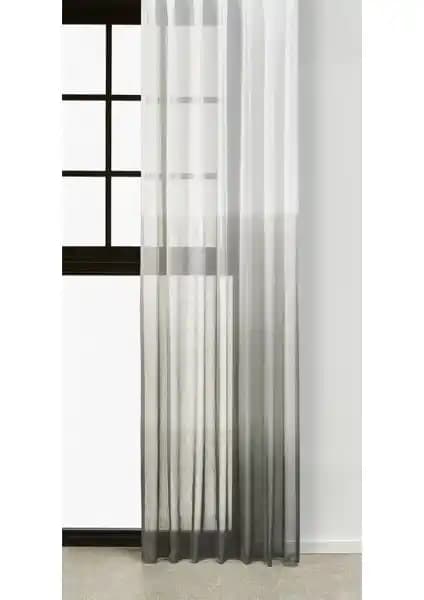 Perde Seçenekleri Karşılaştırması: Belle Cose Gri ve Farbateks Pembe Renk Geçişli Tüller