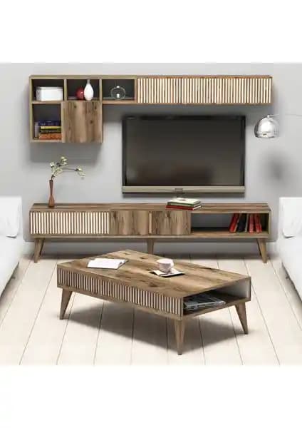 Variant Mobilya Milan ve Varnat Beril TV Ünitesi ve Sehpa Takımı Karşılaştırması