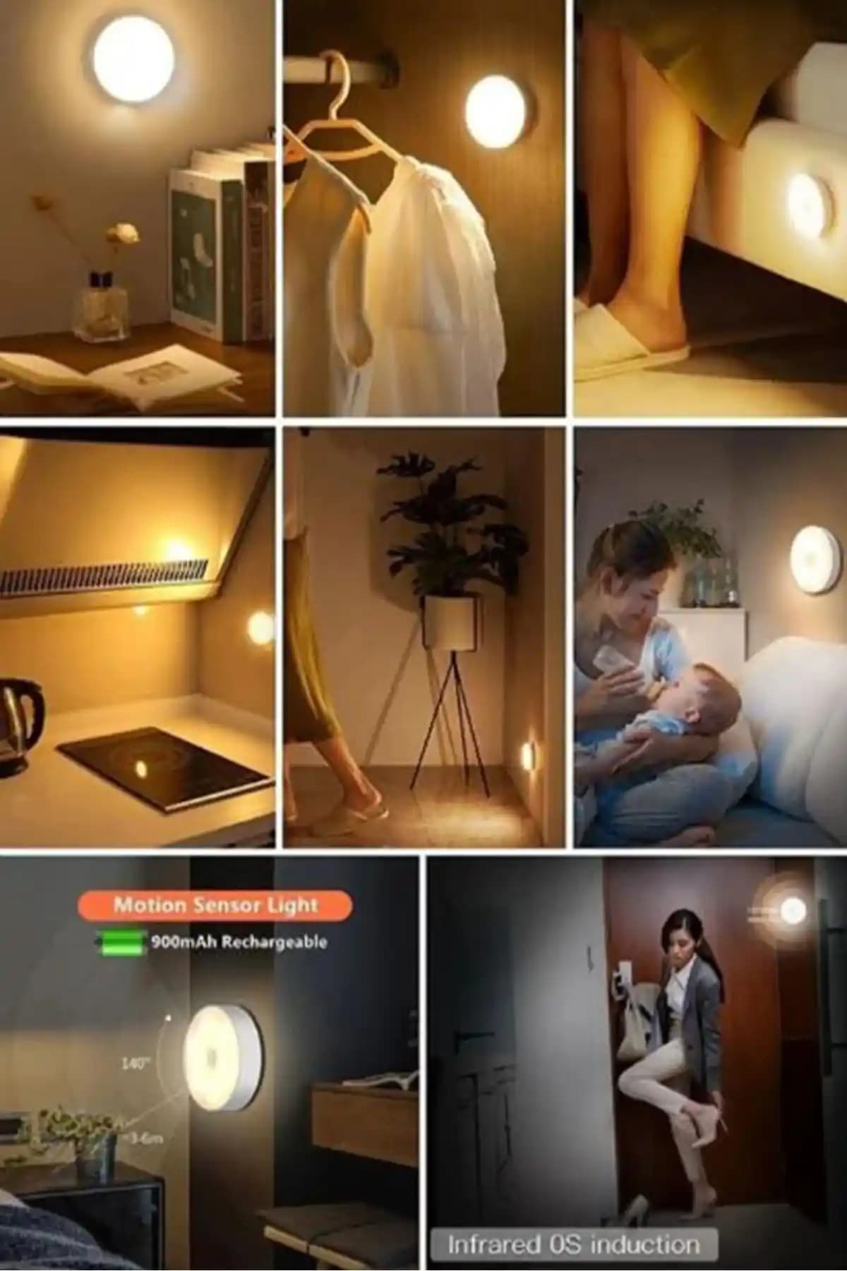 AYGÖREN HOME Kablosuz Akıllı Hareket Sensörlü LED Spot Lamba Özellikleri ve Kullanım Alanları