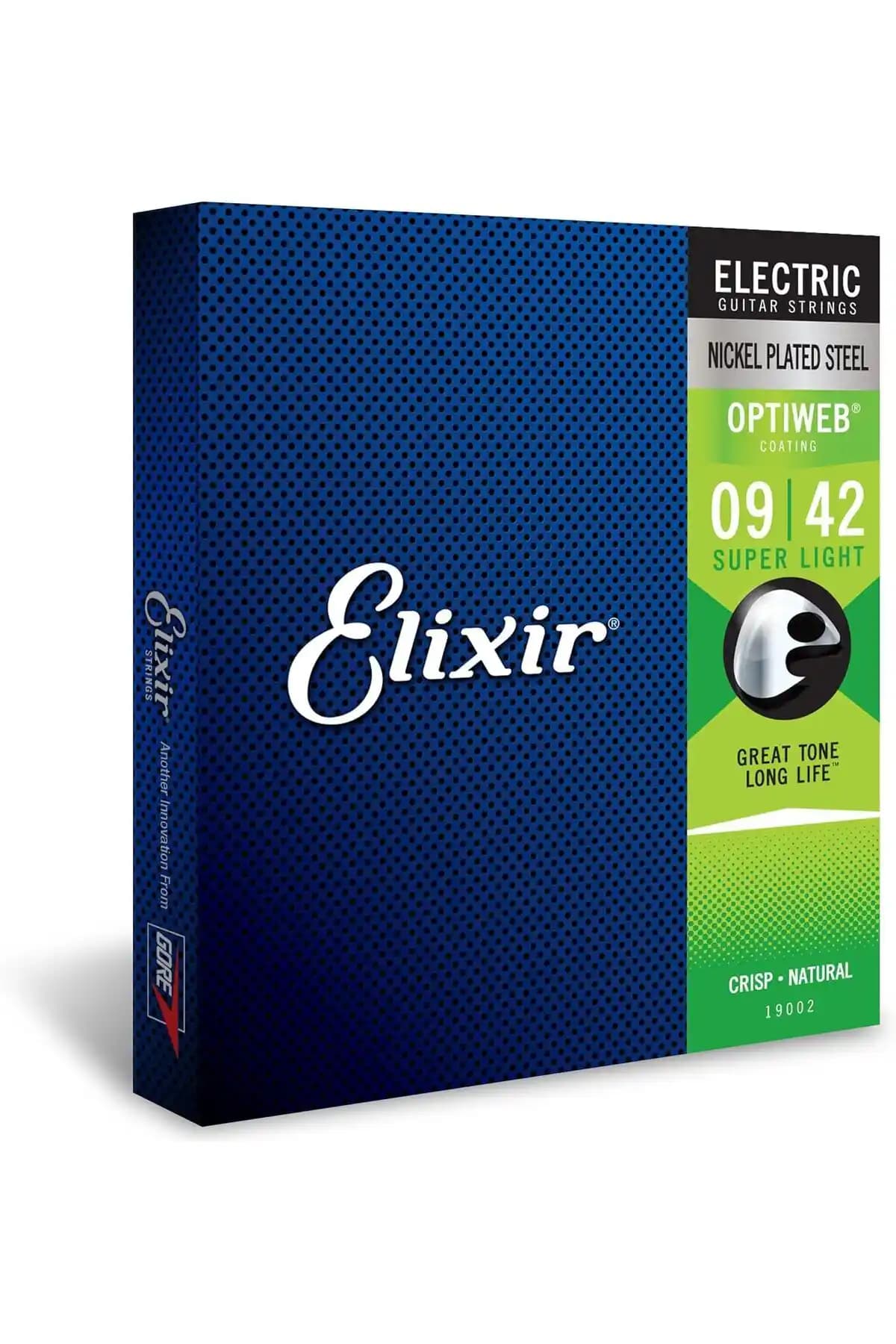 Elixir 19002 Optiweb ve Genel Markalar 19052 Optiweb Elektro Gitar Telleri Karşılaştırması