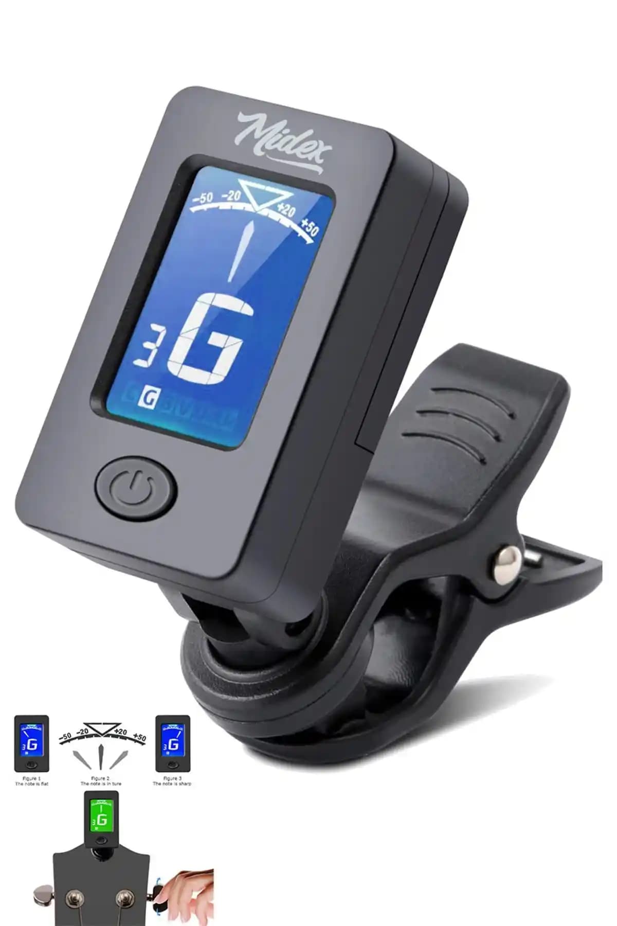 Midex CR-777 Akort Cihazı: Çok Yönlü ve Kullanıcı Dostu Dijital Akort Çözümü