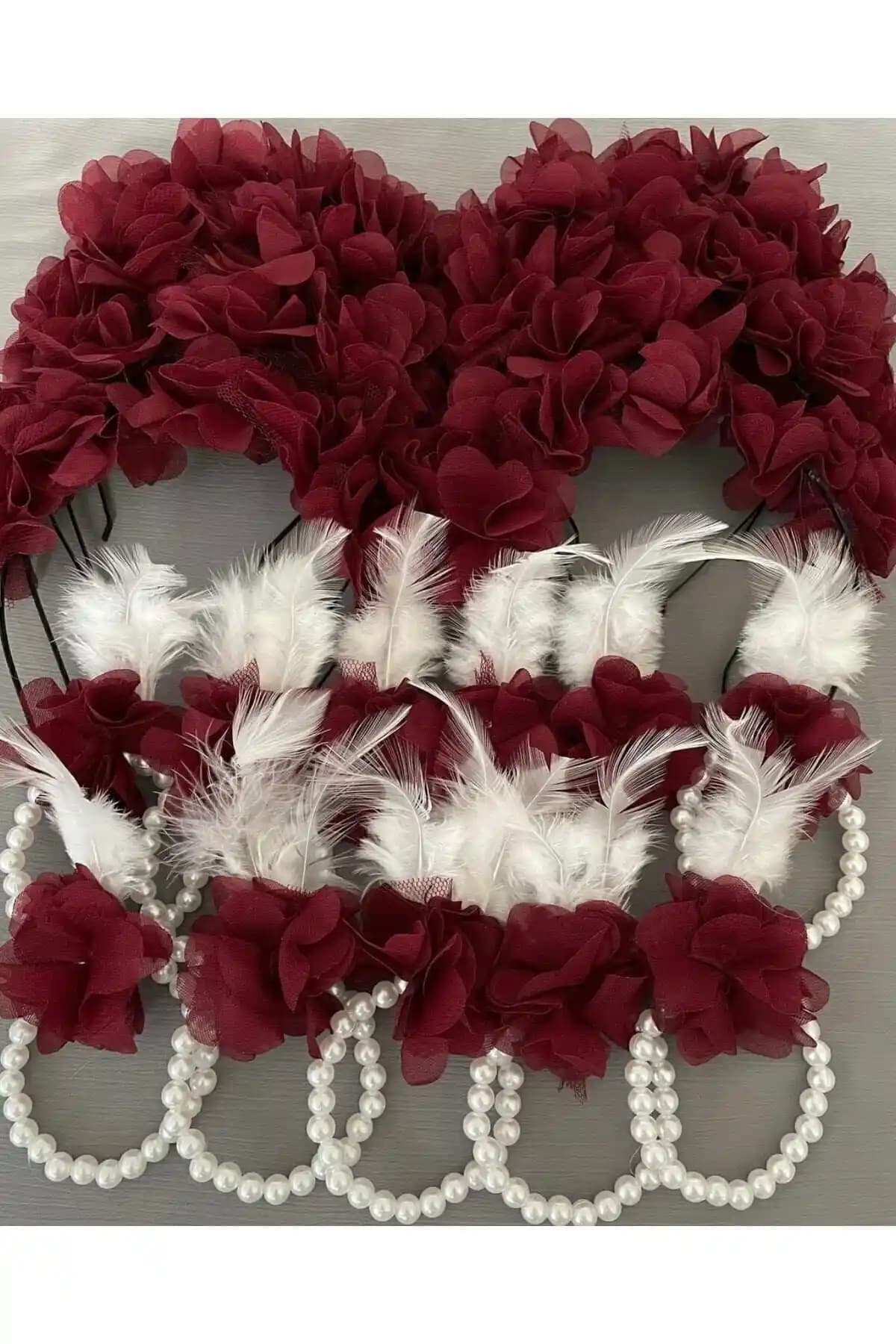 Modajico Bordo Nedime Seti ve Genel Markalar Kırmızı Nedime Aksesuarları Karşılaştırması