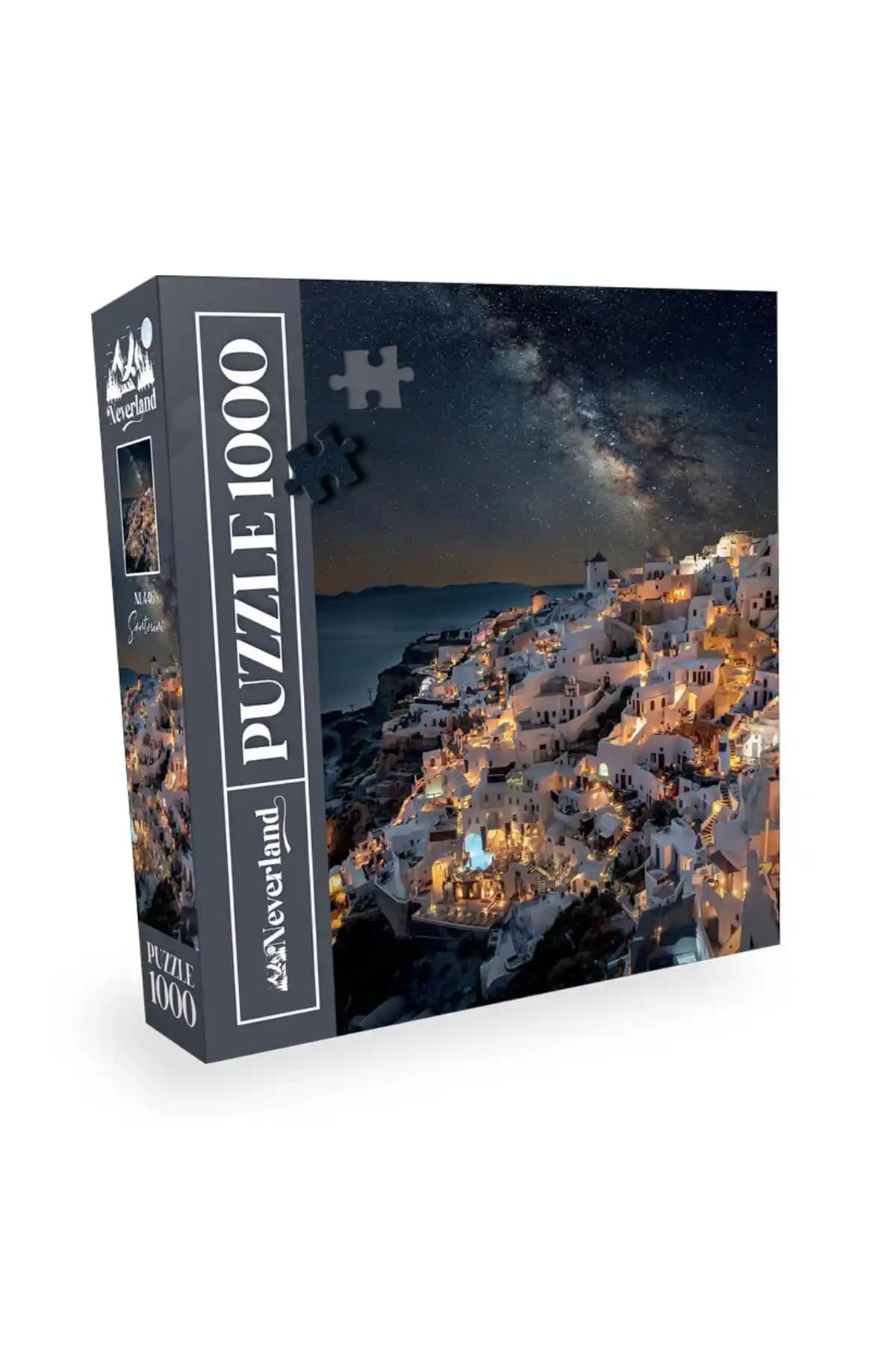 Neverland Santorini 1000 Parça Puzzle Yüksek Kaliteli Detaylı Dekoratif Ürün