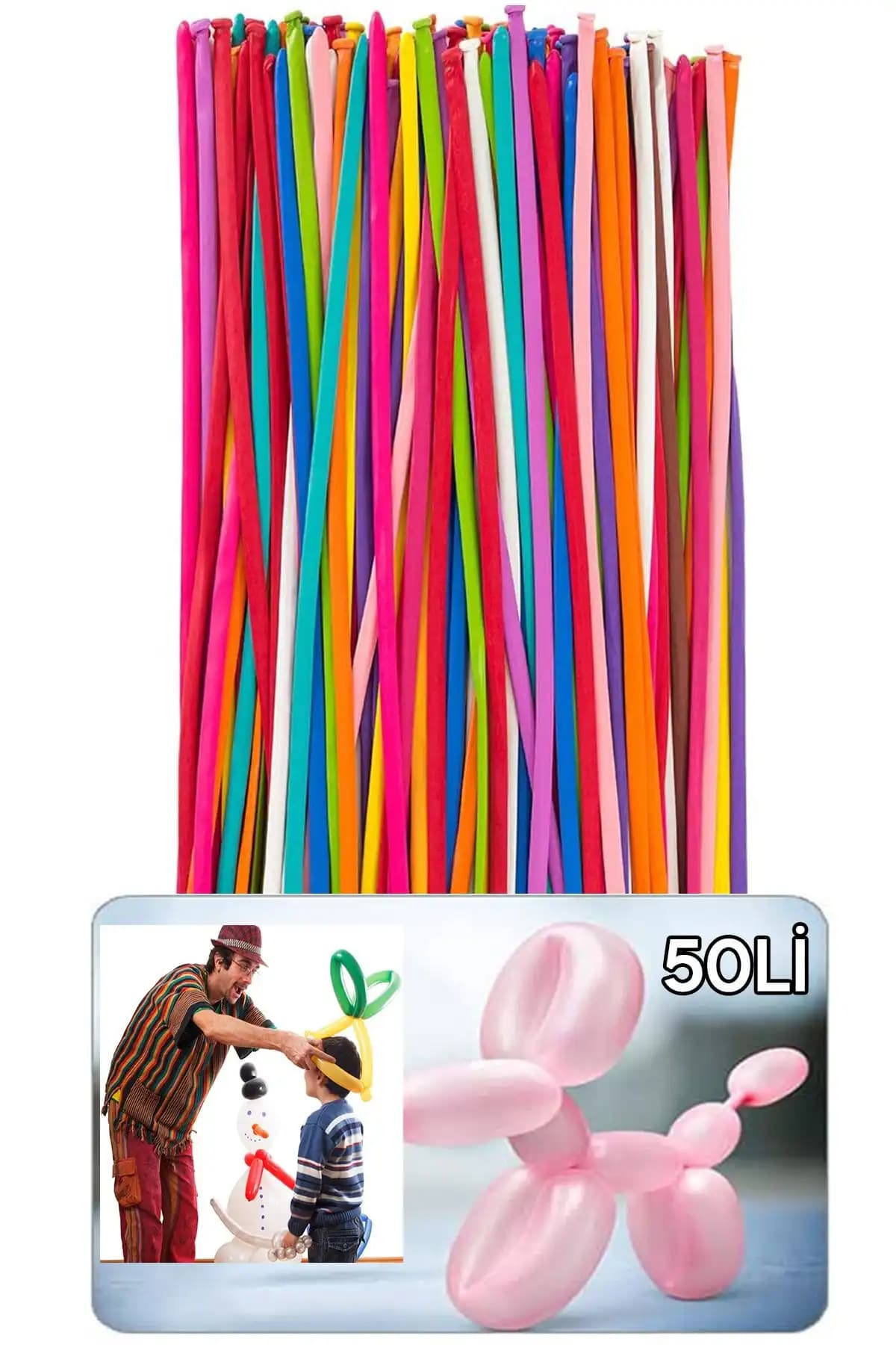 Parti Dolabı 100 Lü ve 50 Adet Sosis Balon Karşılaştırması: Hangi Ürün Daha Uygun? 2