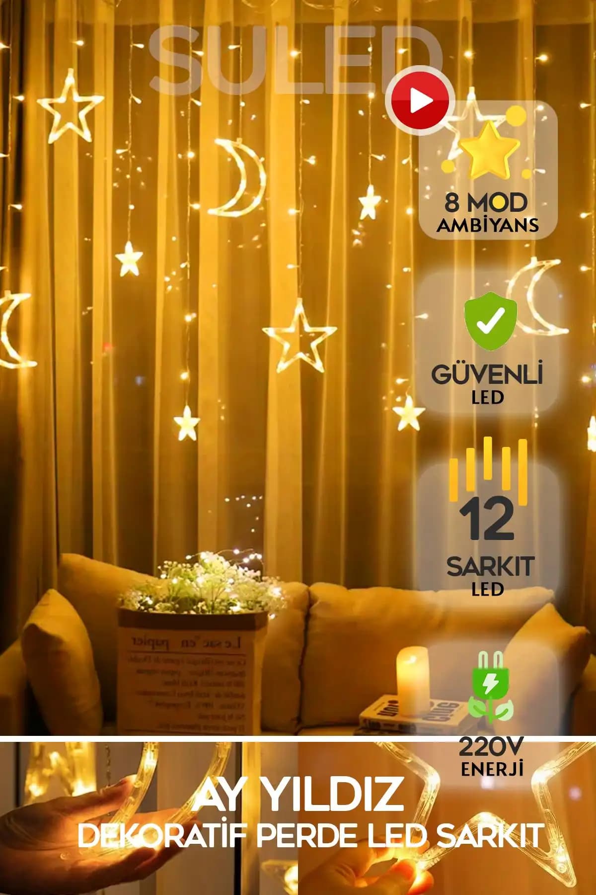 SULED SL-1037 ve SL-1060 Yıldız Perde LED Karşılaştırması ve Detaylar 1