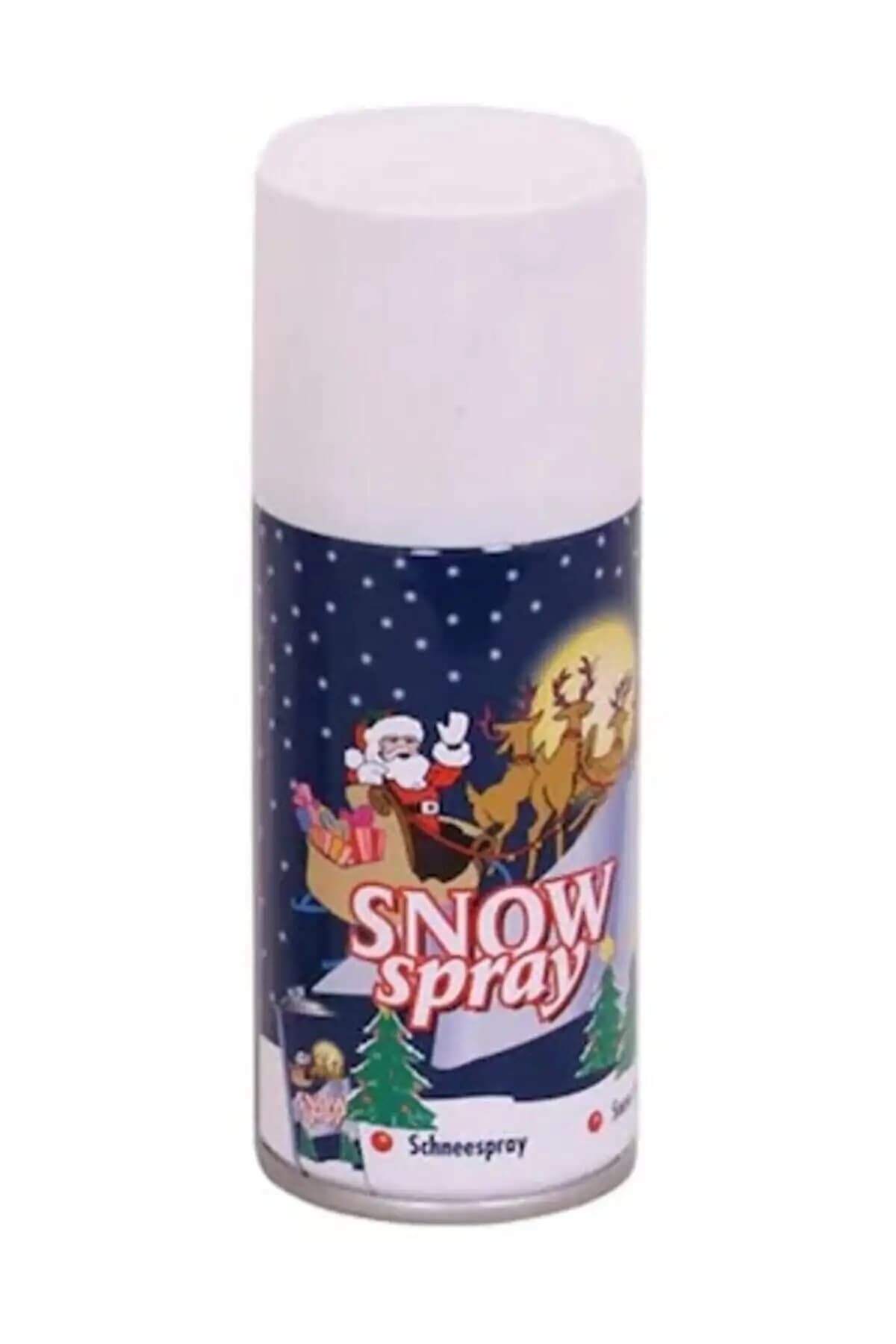 Yılbaşı ve Özel Günler İçin Kalıcı ve Doğal Kar Spreyi 150 ml Dekorasyon Aracı