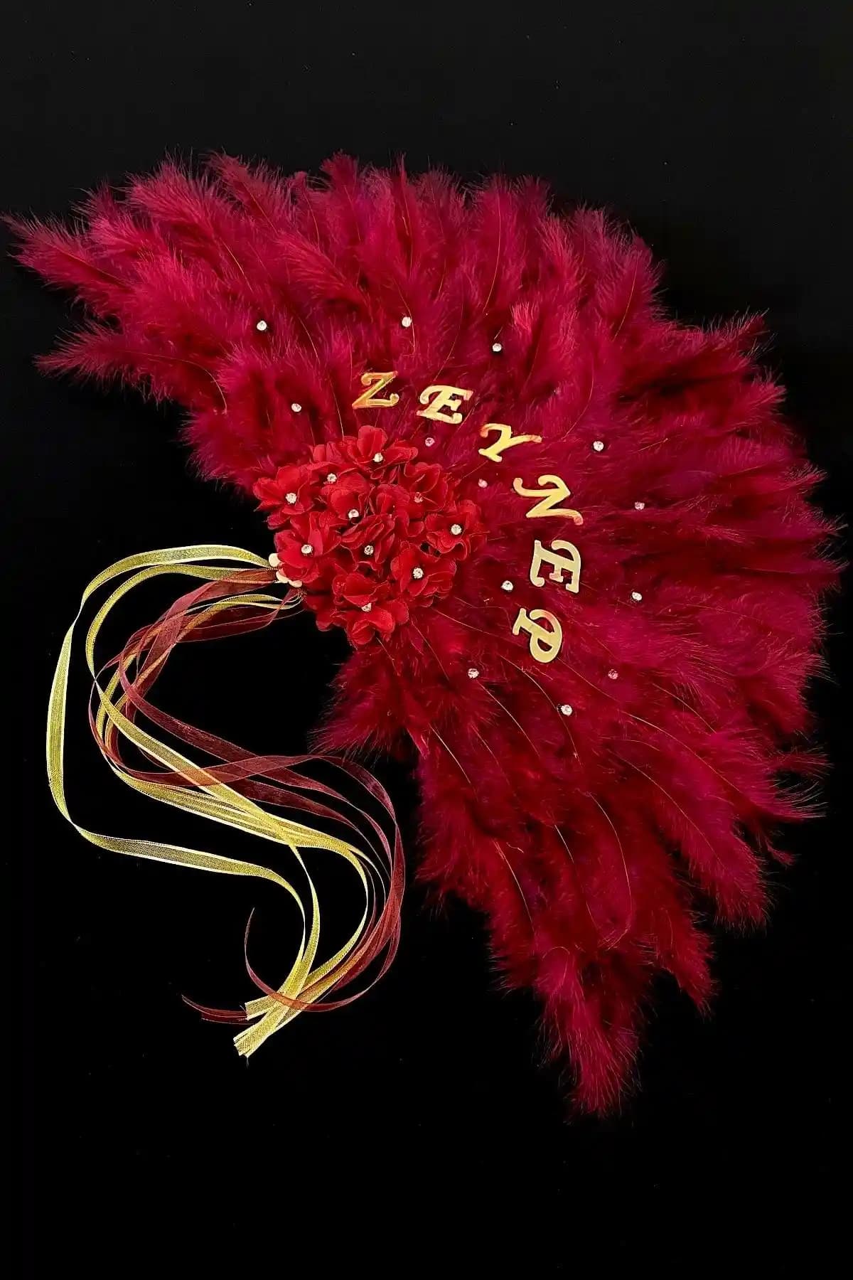 ZEYMERADE Bordo Gelin Yelpazesi Estetik ve Fonksiyonellik Bir Arada