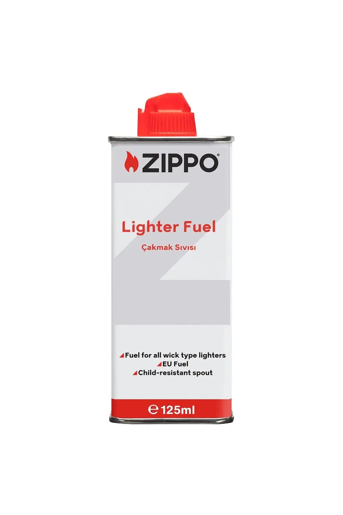 Zippo 125 ml Çakmak Benzini Güvenilir ve Kolay Kullanımlı Kamp Aksesuarı