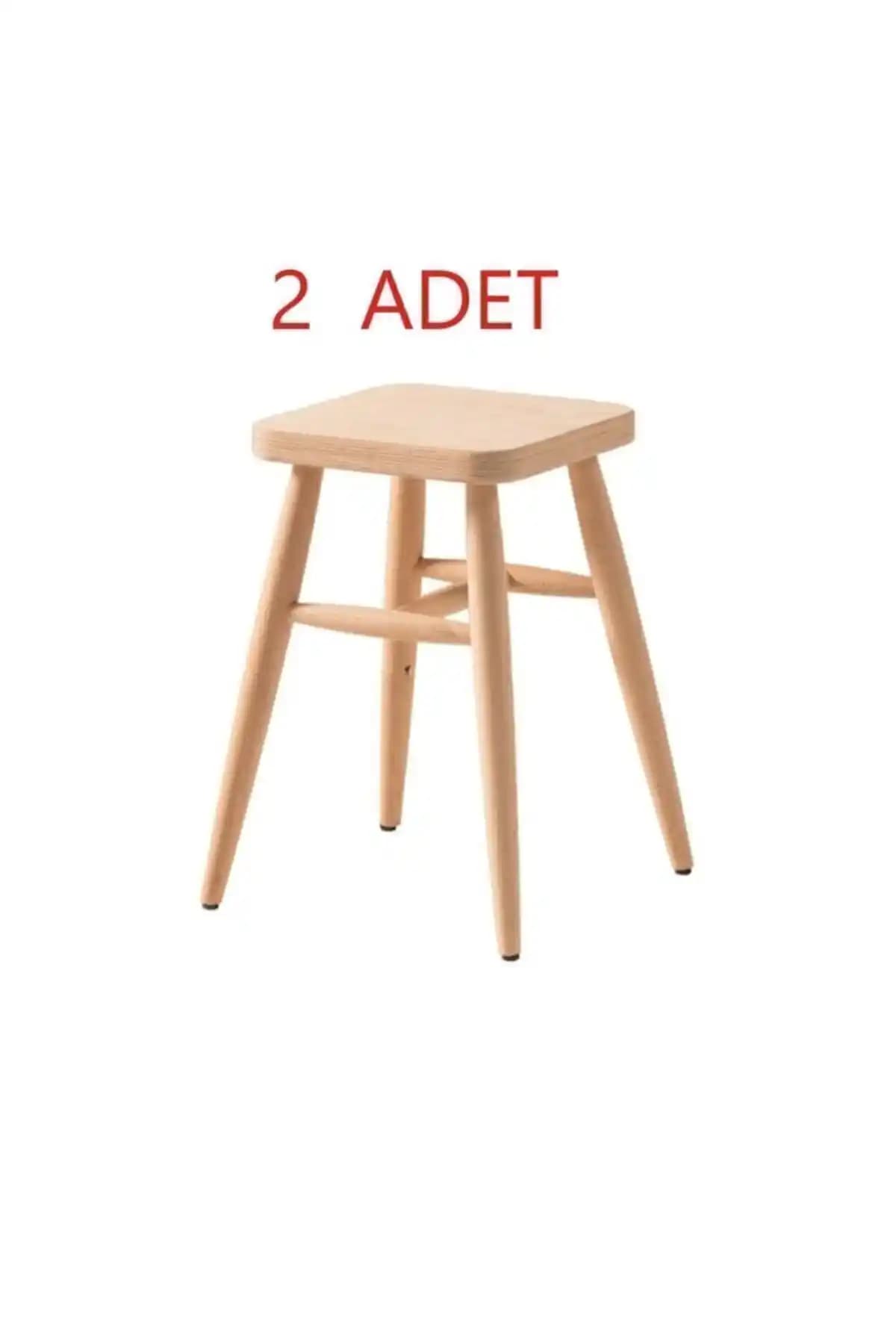 ASL HOME Kare Tabure Ahşap Ham 45 Cm: Estetik ve Fonksiyonellik Bir Arada