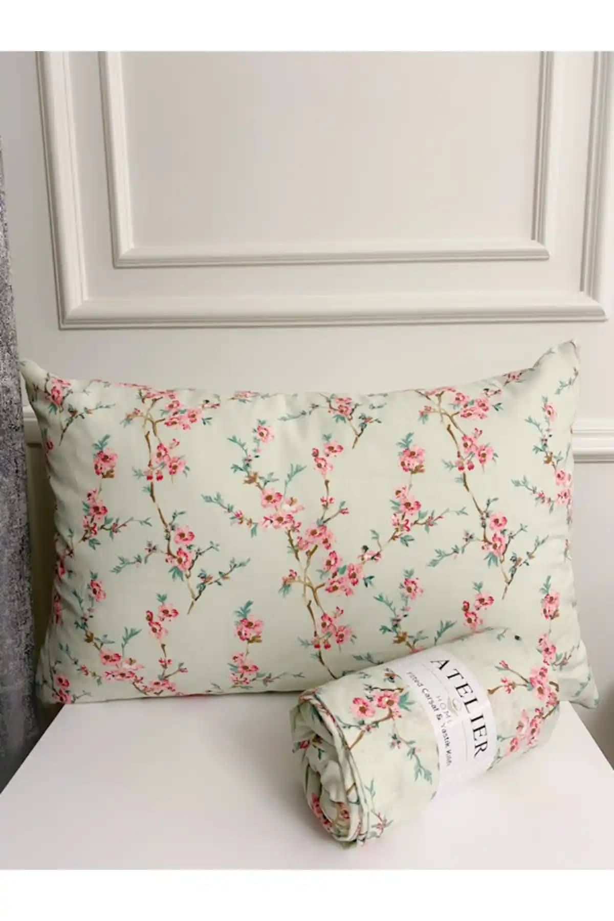 Atelier Home Tek Kişilik Ranforce Lastikli Çarşaf Takımı Yatak Odası Şıklığı ve Konforu