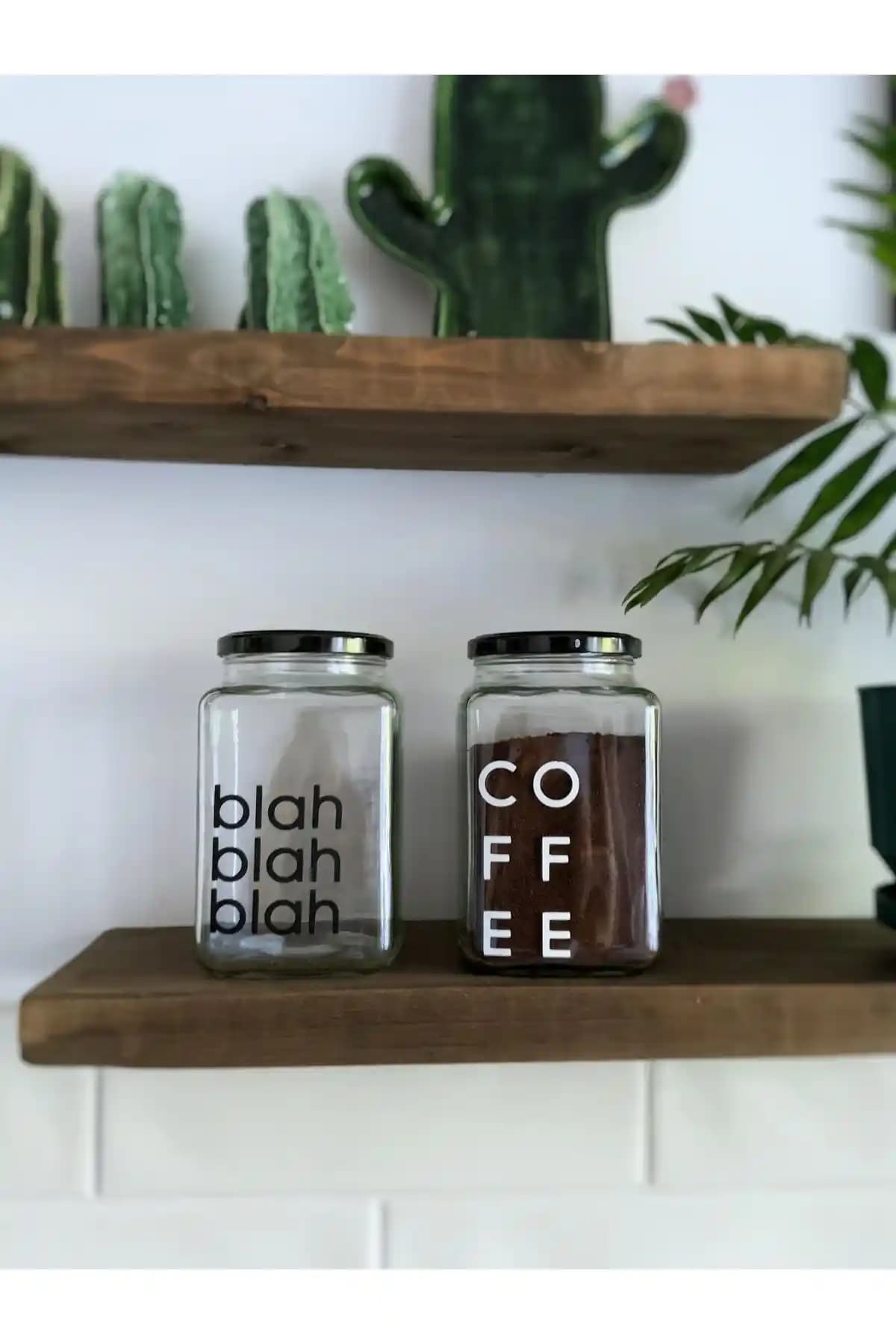 Atölye Merdiven 2'li Kahve ve Çay Kavanozu Seti Şık ve Fonksiyonel Tasarım