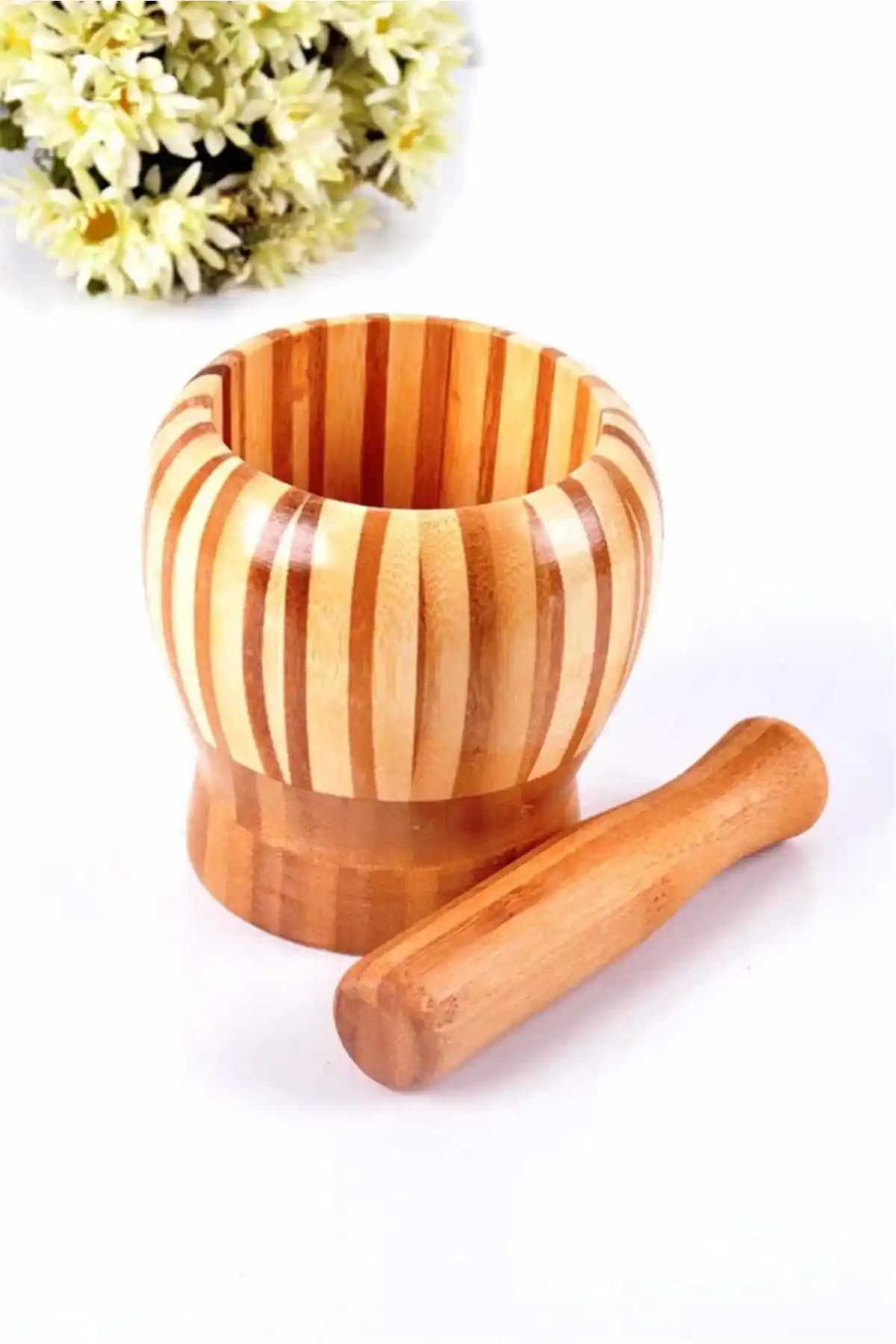 Bambu Havan ile Mutfakta Doğal Şıklık ve İşlevsellik Sağlayan Pratik Çözüm