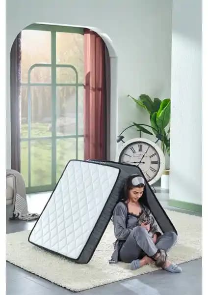 Bera Yatak Deluxe Gri 90x190: Çok Amaçlı Katlanabilir Yatak Çözümü