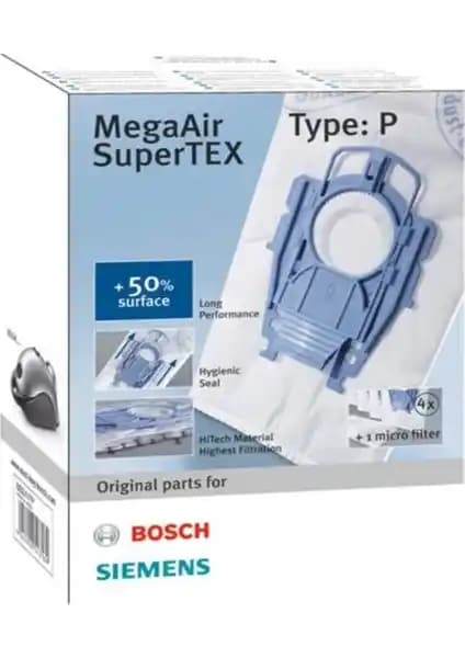 Bosch Type P Tipi Ergomax Süpürge Toz Torbası: Dayanıklı ve Pratik Temizlik Çözümü