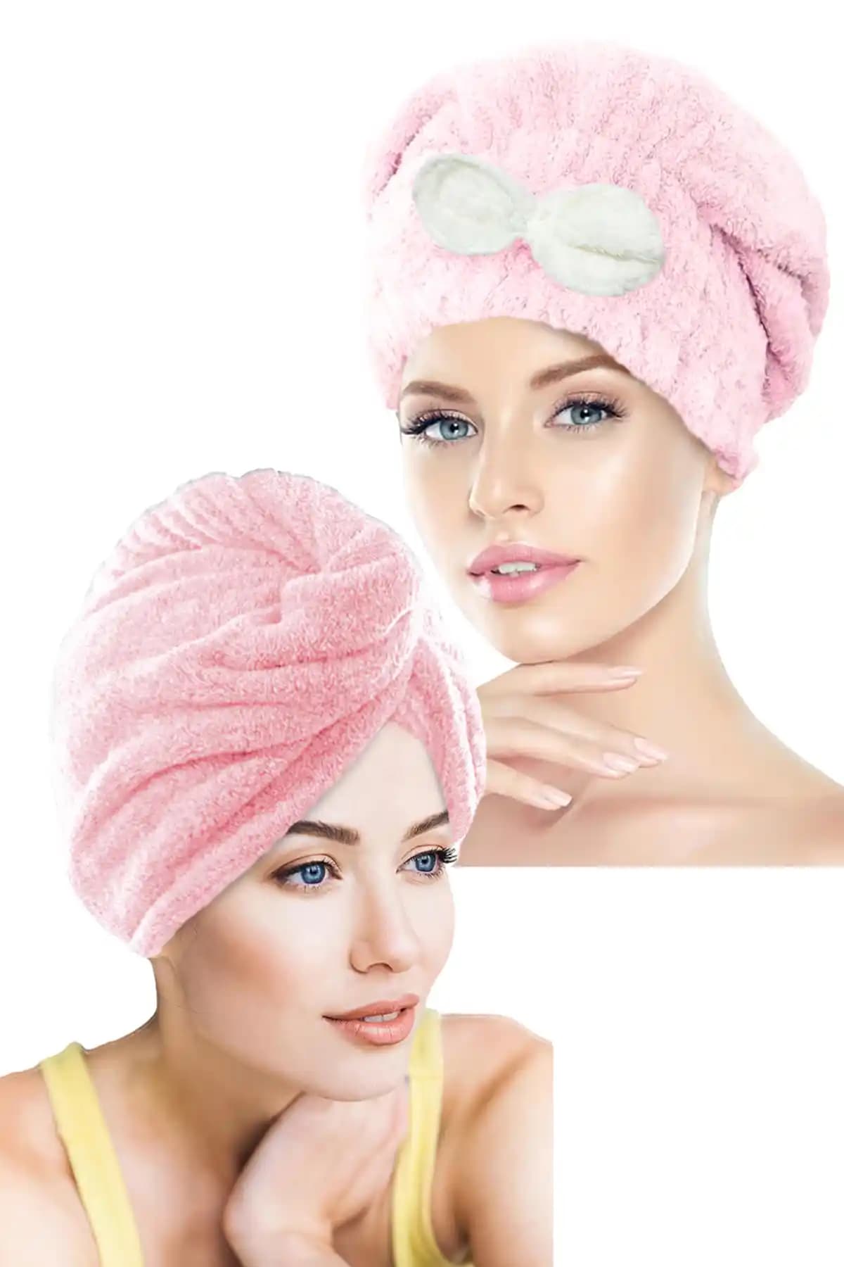 CHIZGY İkili Set Saç Havlusu Bonesi: Hızlı Kurutma ve Şık Tasarım Özellikleri