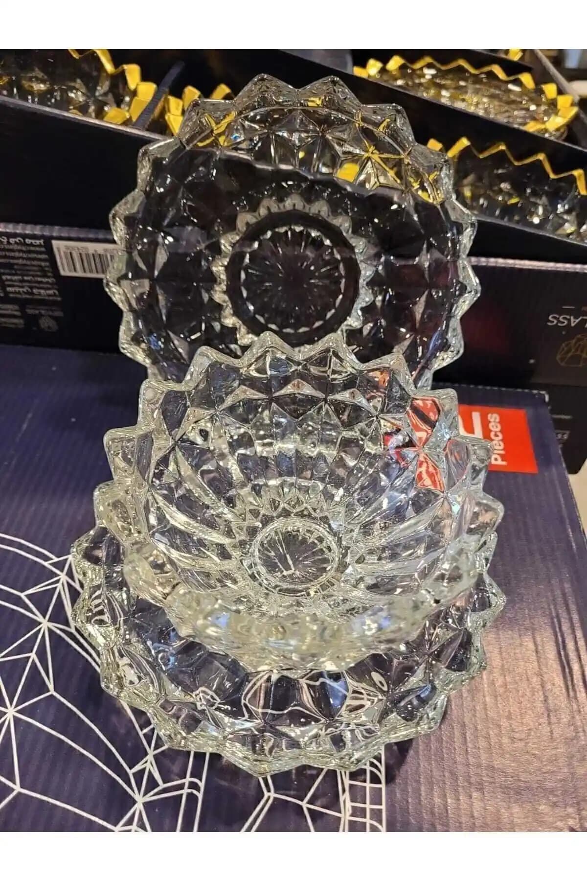 City Glass 12 Parça Çerezlik Seti Modern ve Şık Tasarımıyla Mutfaklara Zarif Dokunuş