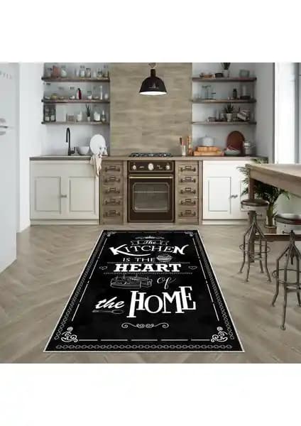 Confidence Home Dijital Baskı Yıkanabilir Kaymaz Taban Mutfak Halısı Özellikleri ve Kullanım Avantajları