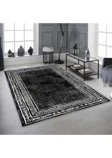 Confidence Home Dijital Baskılı Kaymaz Taban Salon Halısı Modern ve Sağlıklı Tasarım