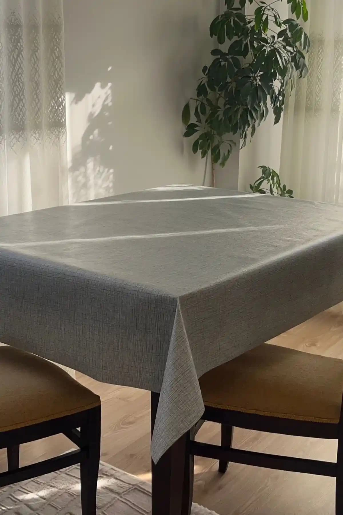 Decorekor Astarlı Silinebilir Hijyenik PVC Masa Örtüsü Modern ve Pratik Kullanım İçin Uygun