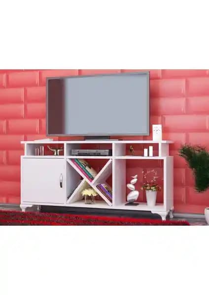 Decorotika Ay TV Ünitesi: Modern Tasarım ve Dayanıklı Malzeme ile Kullanışlı Çözüm