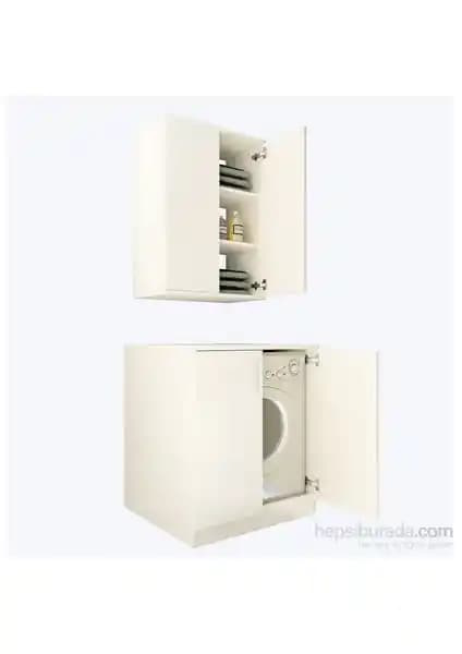 Decorotika Su Çamaşır Makinesi Dolabı: Estetik ve Fonksiyonellik Bir Arada