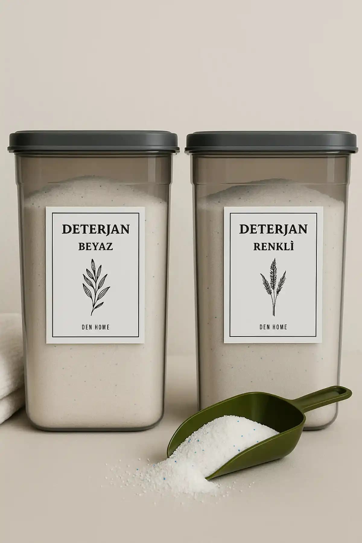 Dem Home 2'li Antrasit Deterjan Kutuları ile Evde Düzeni Sağlayın