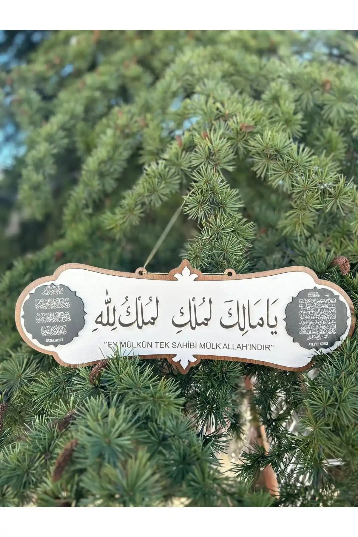 Deprem Güvenliği ve Manevi Anlam İçin Ya Malikel Mülk El Mülkü Lillah Tablosu