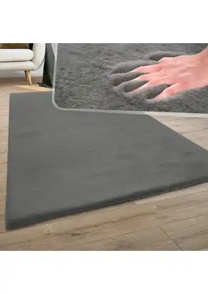 Dinarsu Loft Peluş Halı Antrasit: Modern ve Konforlu Yumuşak Halı Seçenekleri