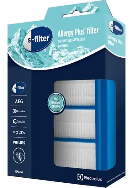 Electrolux EFS1W Alergy Plus Filtre ile Temizlikte Yeni Bir Dönem Başlıyor