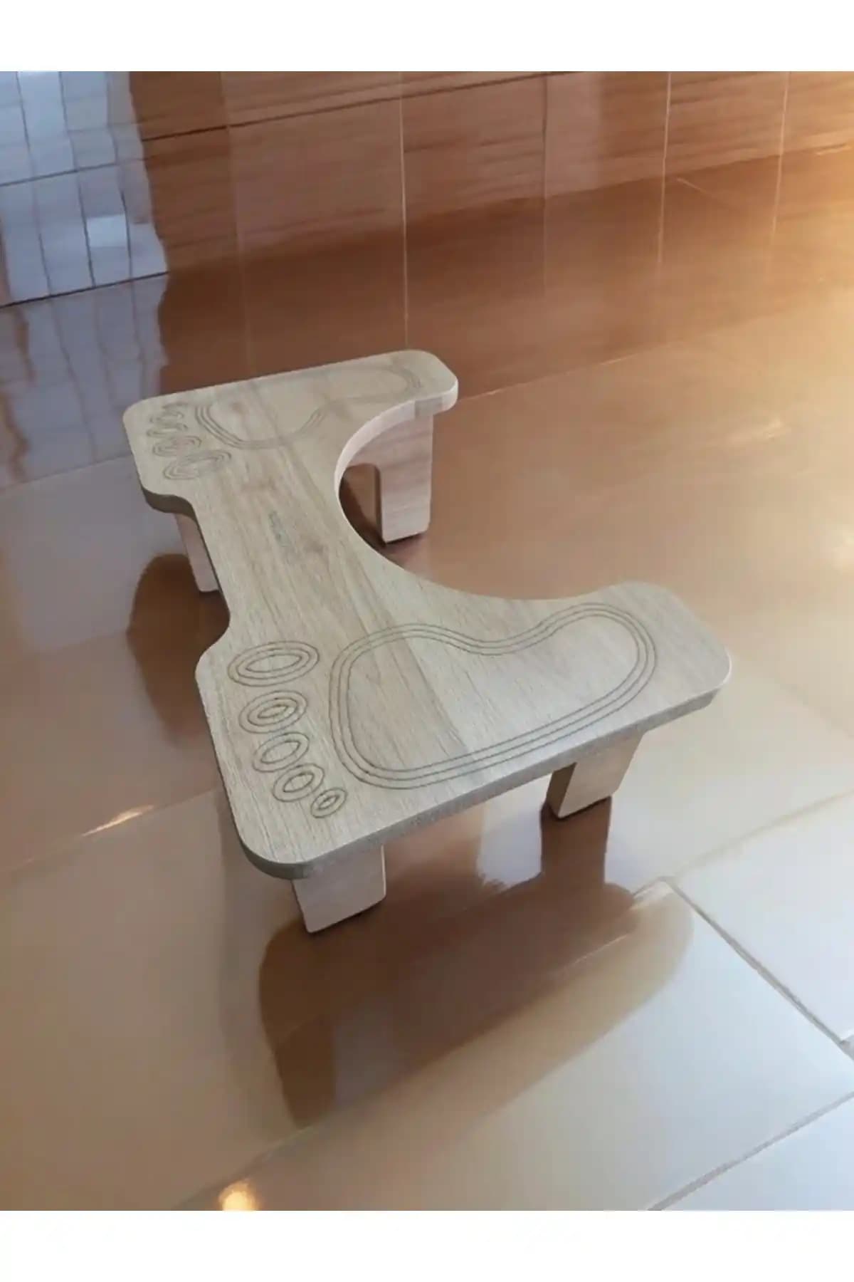 ElisGiftStore Klozet Çömelme Ayak Taburesi Sağlıklı ve Estetik Tuvalet Deneyimi İçin