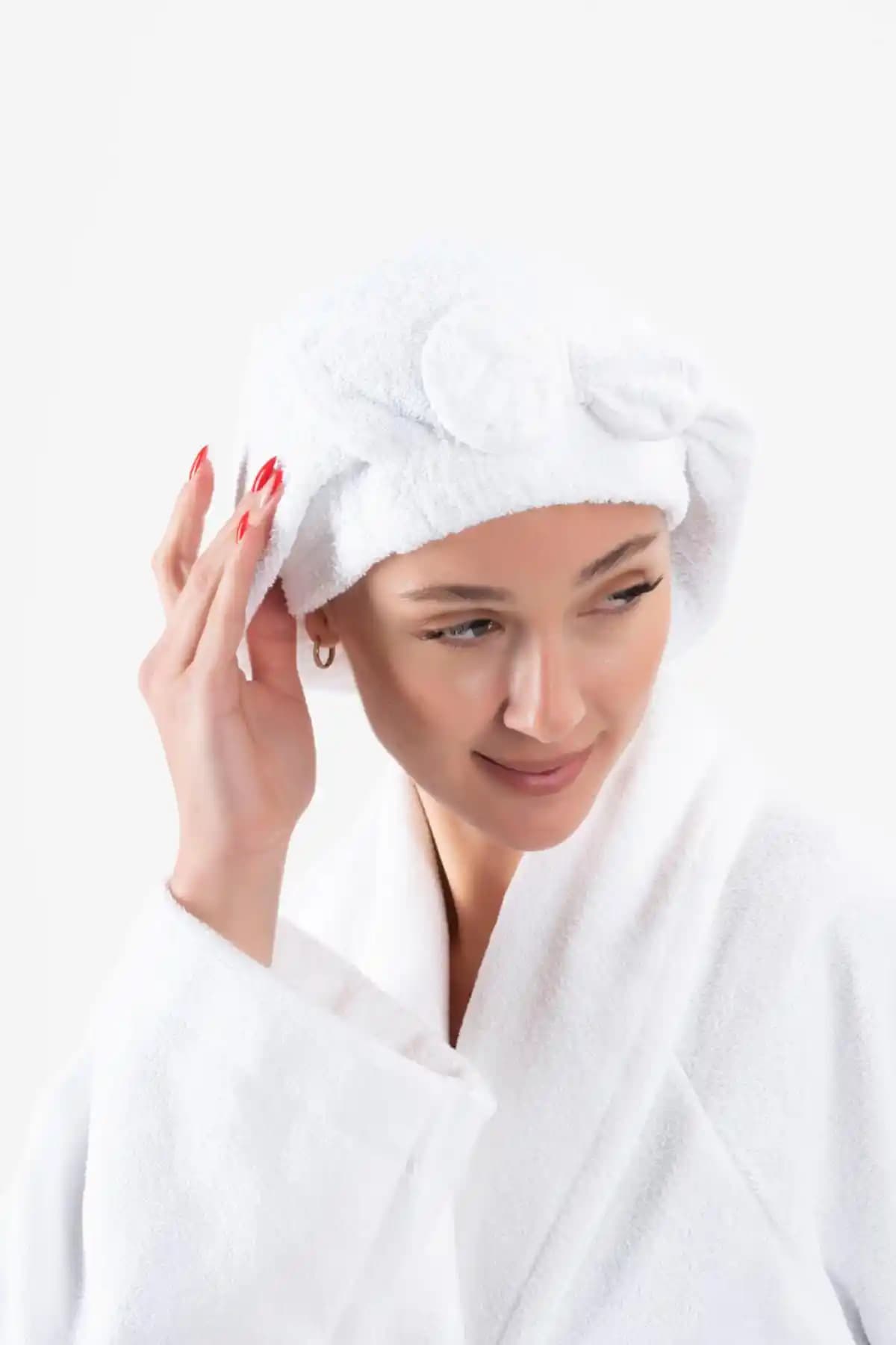 Ender Home CottonVerse Saç Kurulama Bonesi Yüksek Kalite ve Estetik Tasarım