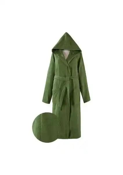 Ephemeris Pamuk Kapüşonlu Unisex Bornoz: Yüksek Kalite ve Konfor Sunan Pratik Tasarım