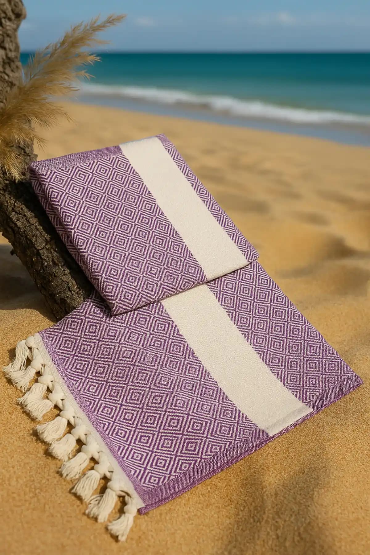 Fabric Box %100 Doğal Pamuk Türk Motifleri Modern Tasarımlı Çok Amaçlı Peştemal