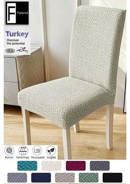 Faiend Tuğla Desen Sandalye Kılıfı: Estetik ve Fonksiyonelliğin Bir Arada Sunumu