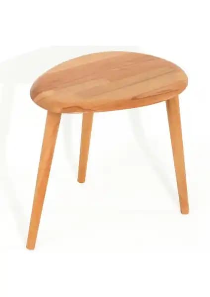 Faw Decor Naturel Masif Doğal Zigon Sehpa Seti Modern ve Dayanıklı Tasarım Çözümleri