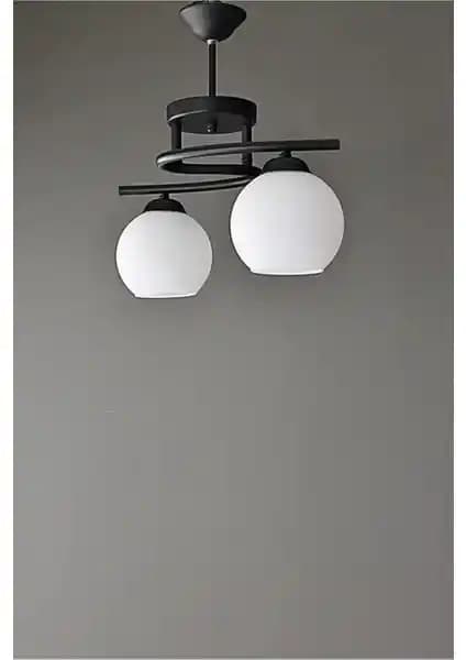 Fuji Modern Siyah Dekoratif Avize: Şık ve Fonksiyonel İç Mekan Aydınlatma Seçeneği