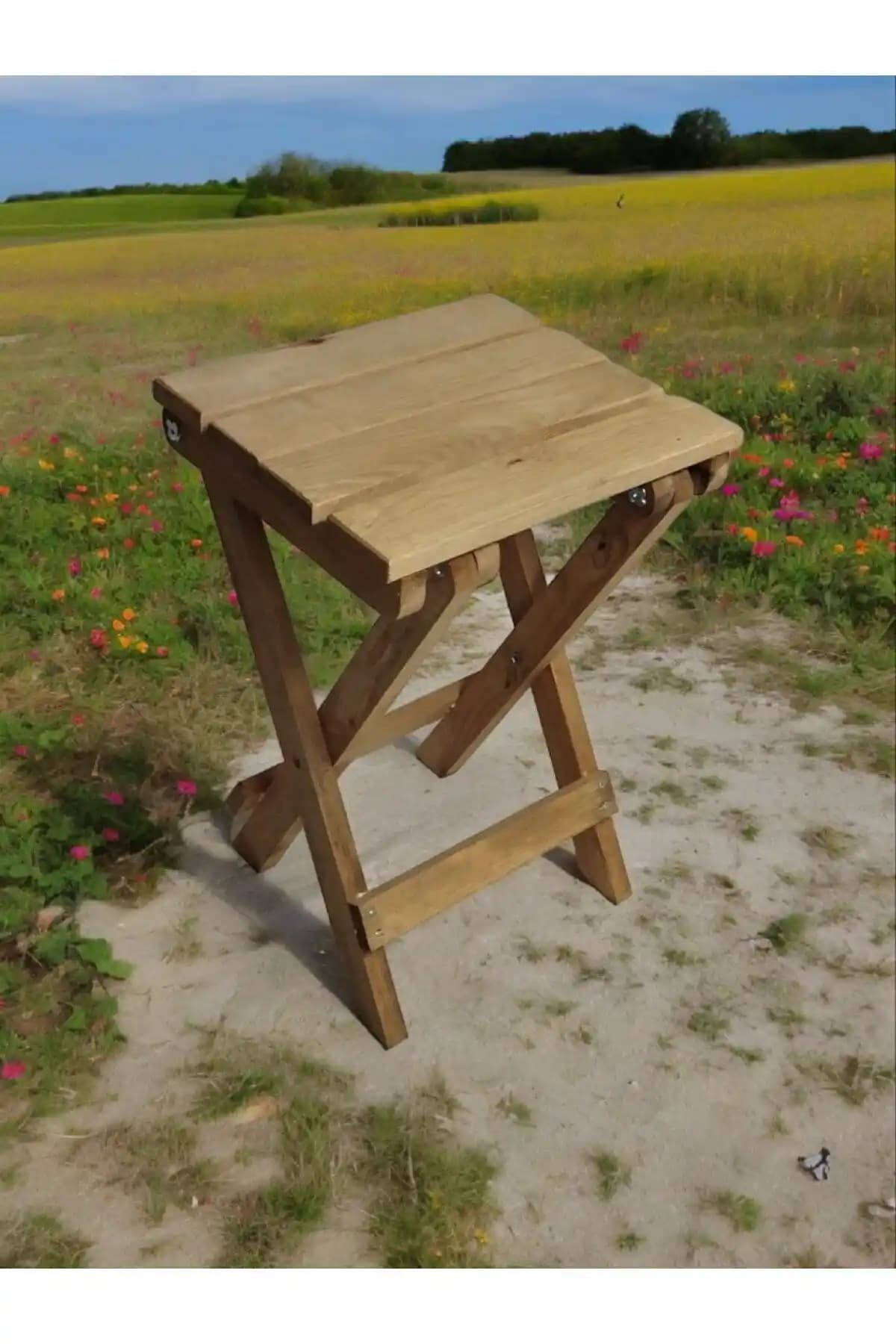 Genel Markalar Doğal Ahşap Katlanır Kamp Taburesi İncelemesi ve Kullanım İpuçları