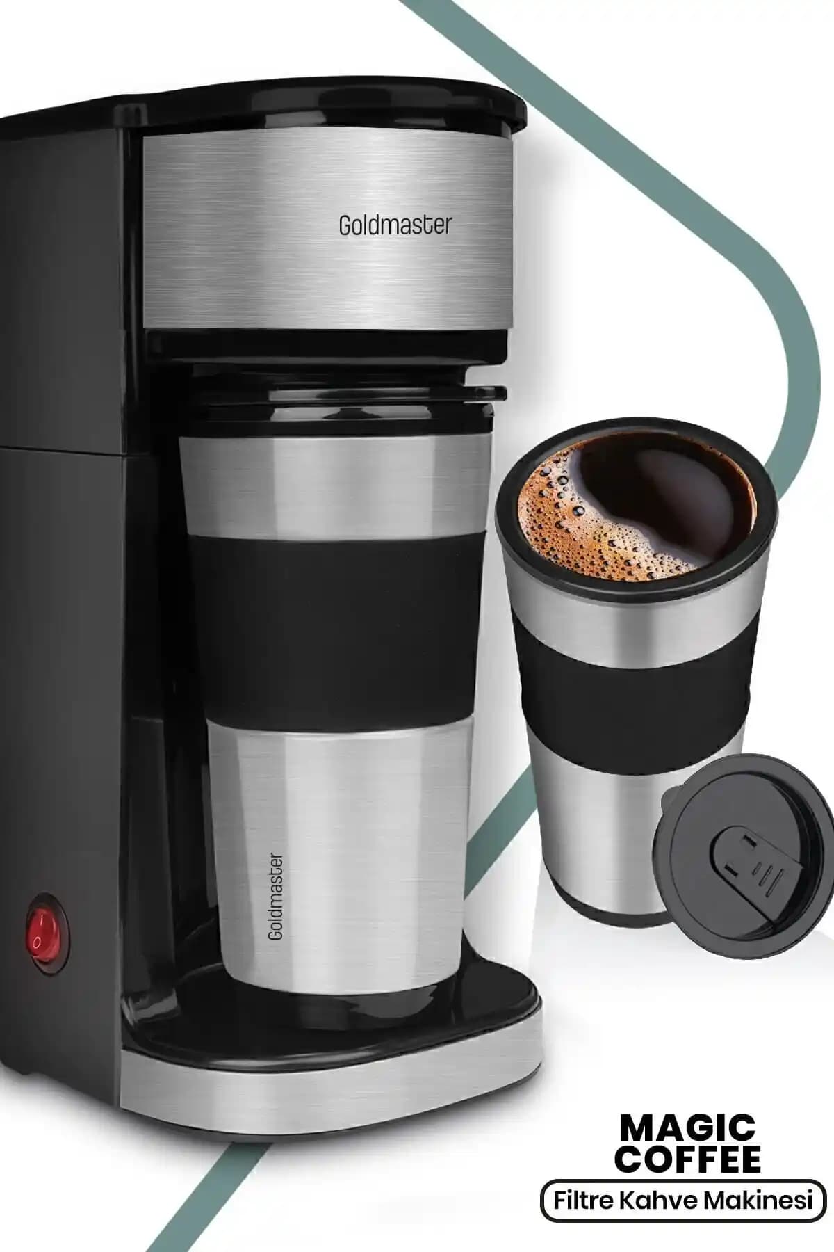 GoldMaster Magic Coffee Termos Bardaklı Kişisel Filtre Kahve Makinesi İnceleme ve Kullanıcı Yorumları
