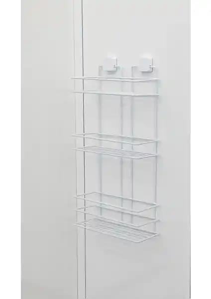 Hagen Paslanmaz Yapışkanlı Banyo Rafı Seti Modern ve Dayanıklı Tasarım