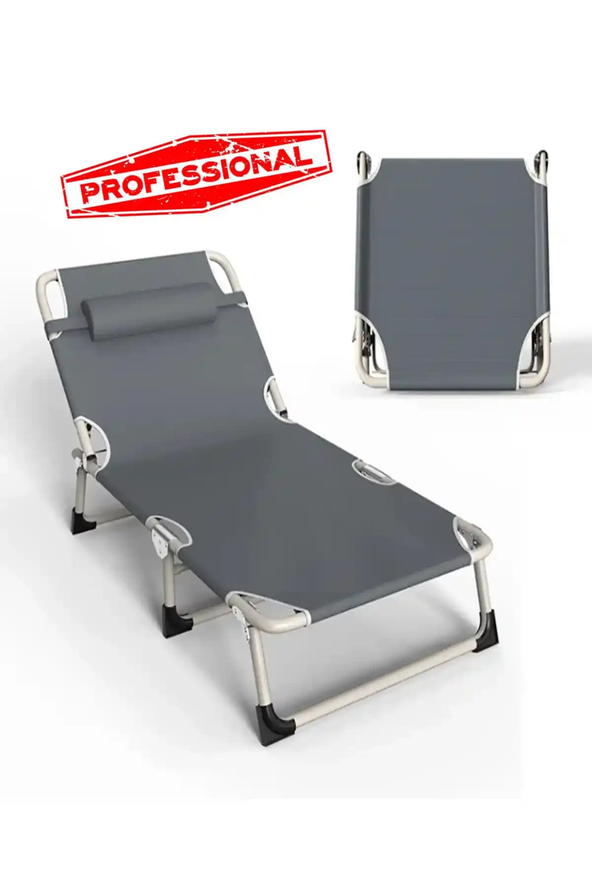 Havana Gri Renk Şezlong: Modern Tasarım ve Dayanıklı Malzeme ile Konfor Sunar