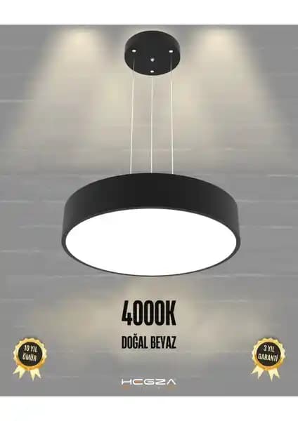 Hegza Lighting Drum 40cm LED Avize ile Modern ve Estetik İç Mekan Aydınlatması