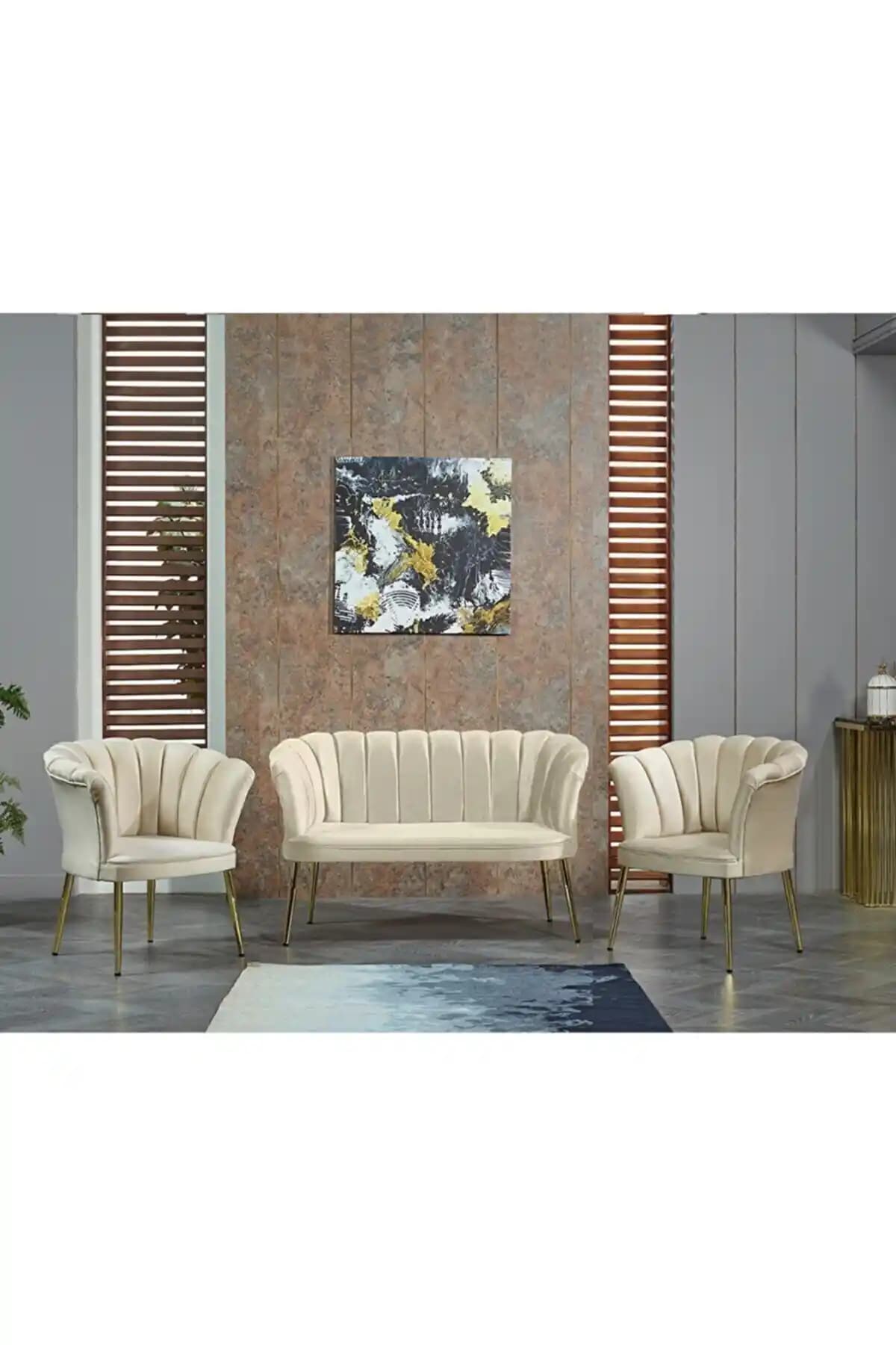 Hilal Consept Papatya Çay Seti Modern ve Şık Oturma Grubu Özellikleri ve Kullanım Alanları