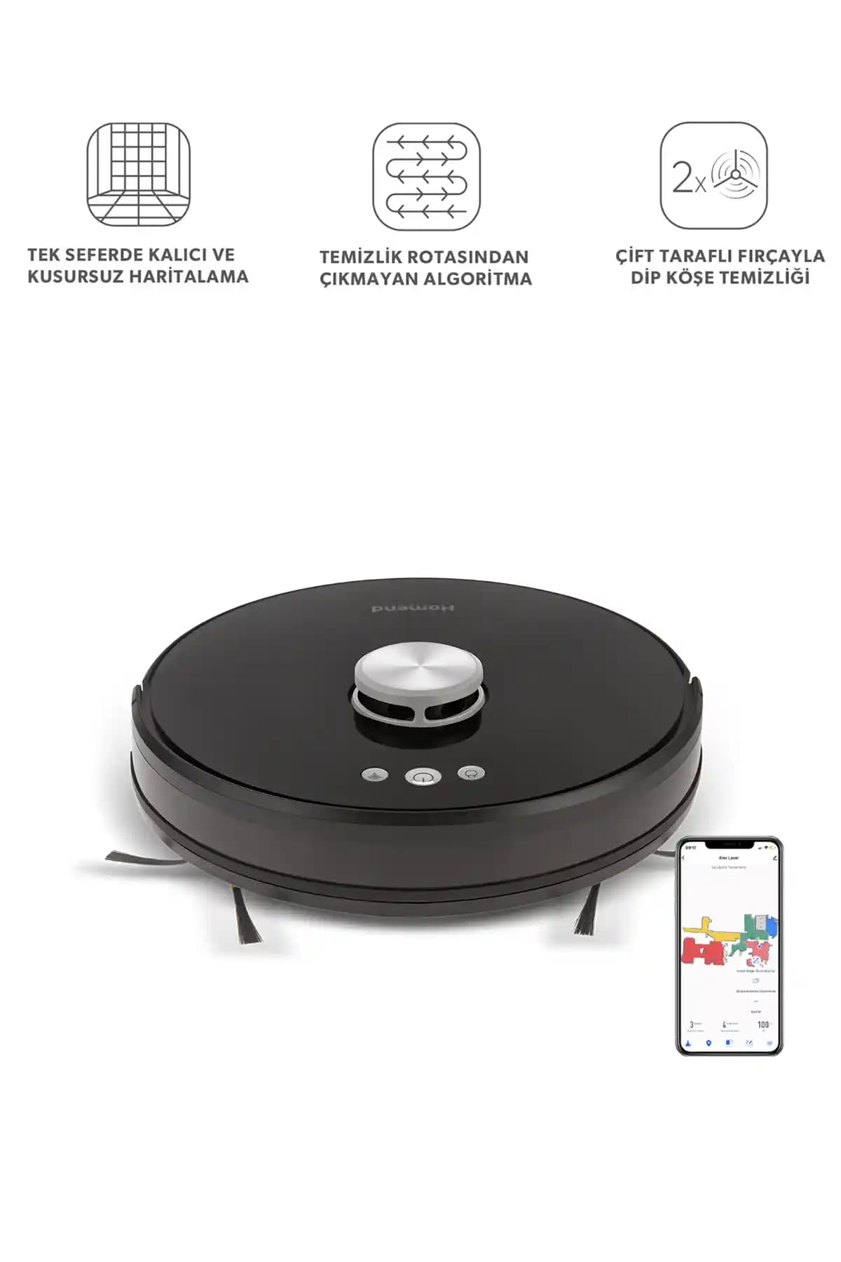 HOMEND Alex Laser Pro 1283h Akıllı Robot Süpürge Özellikleri ve Performansı