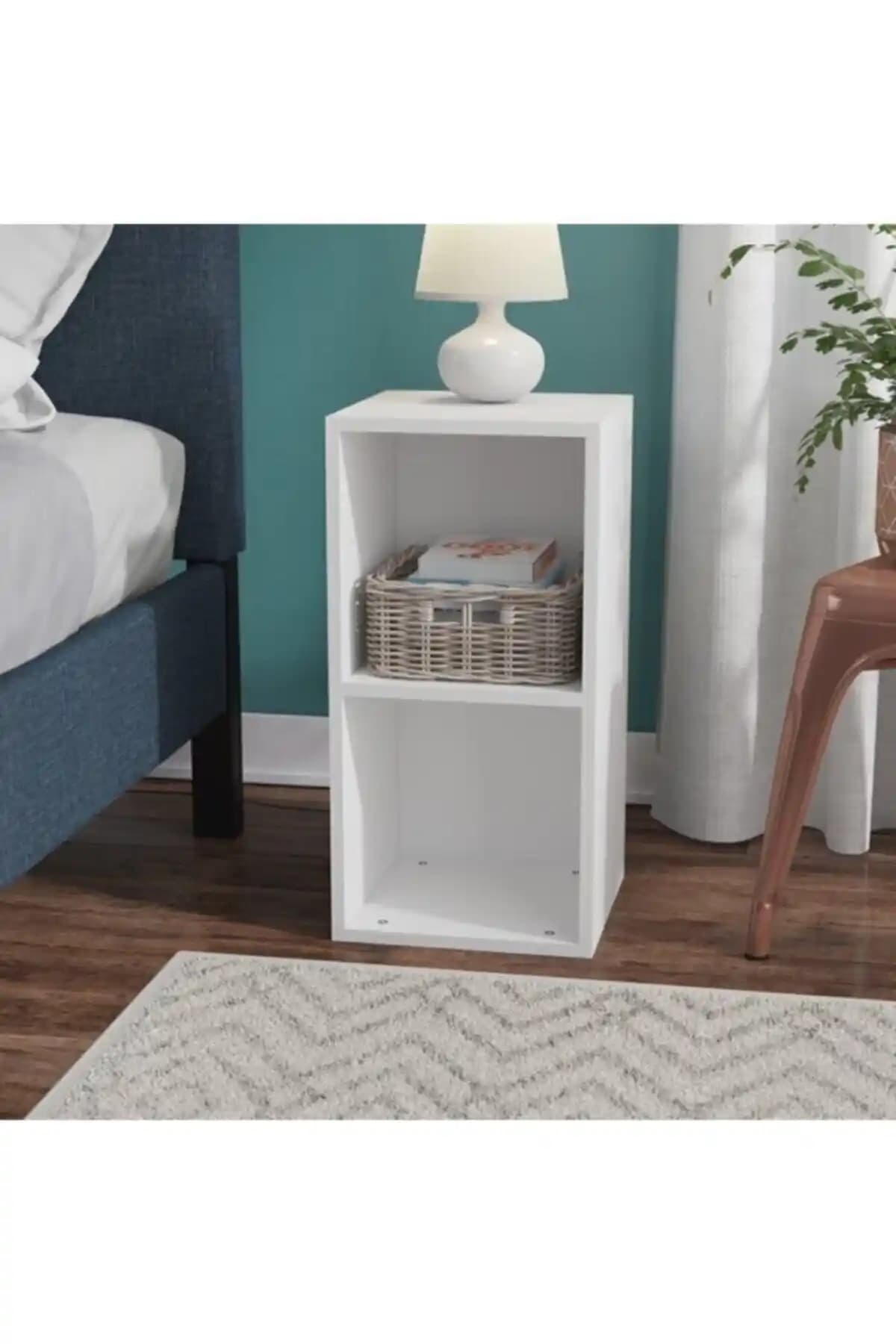 HURMA MOBİLYA DESIGN Beyaz Komodin: Modern ve Fonksiyonel Yatak Odası Mobilyası