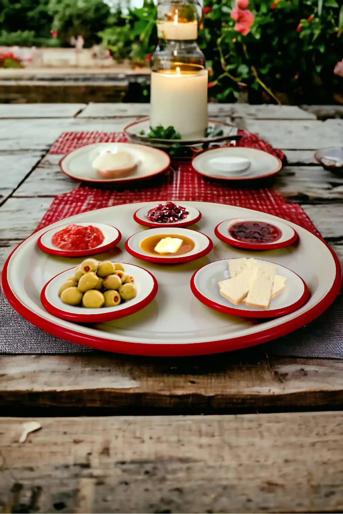 İnci Emaye 7 Parçalı Büyük Boy Kahvaltı Seti: Şık ve Dayanıklı Mutfak Gereçleri