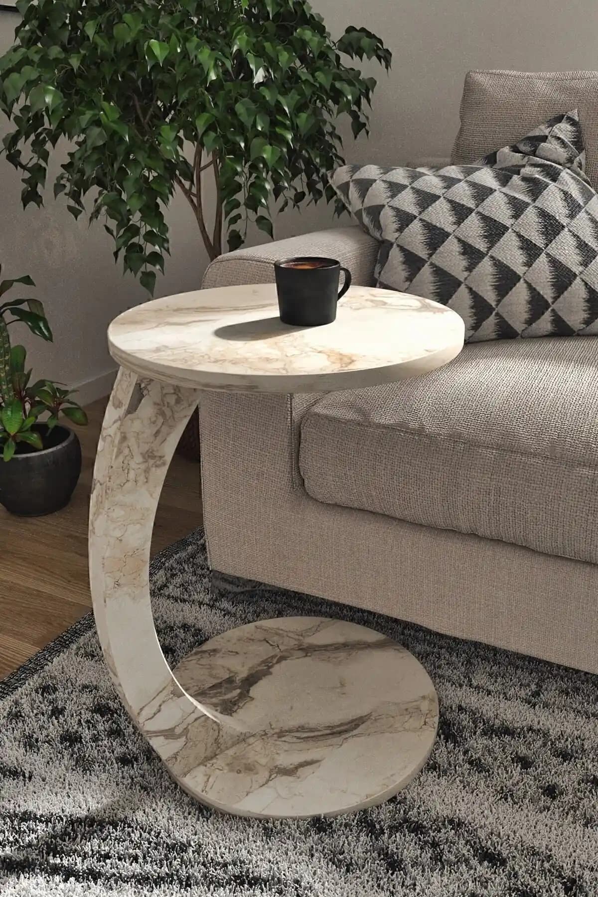 interGO Efes Yan Sehpa: Modern Tasarım ve Çok Yönlü Kullanım Özellikleri