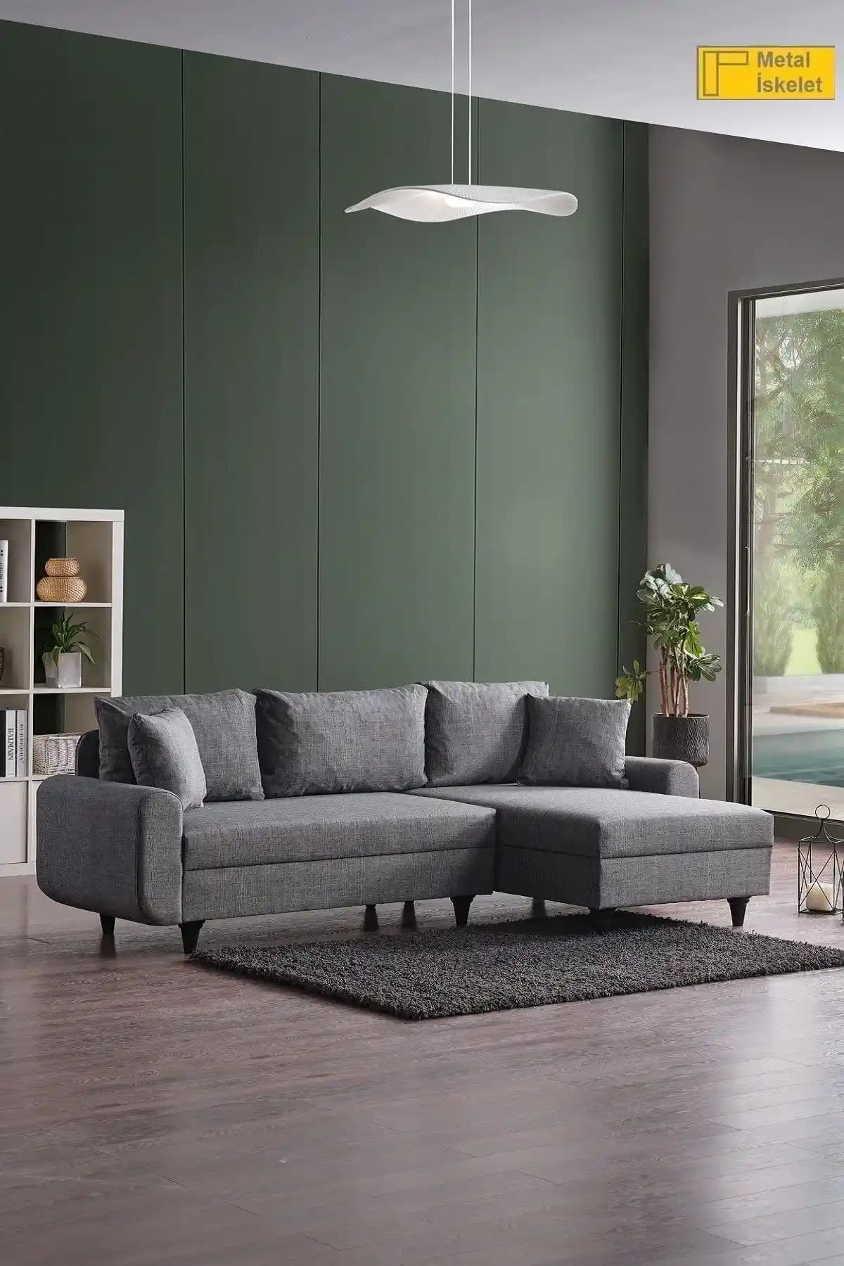 Kagu Flavia Köşe Takımı: Modern Tasarım ve Dayanıklı Yapı ile Şıklık ve Konfor