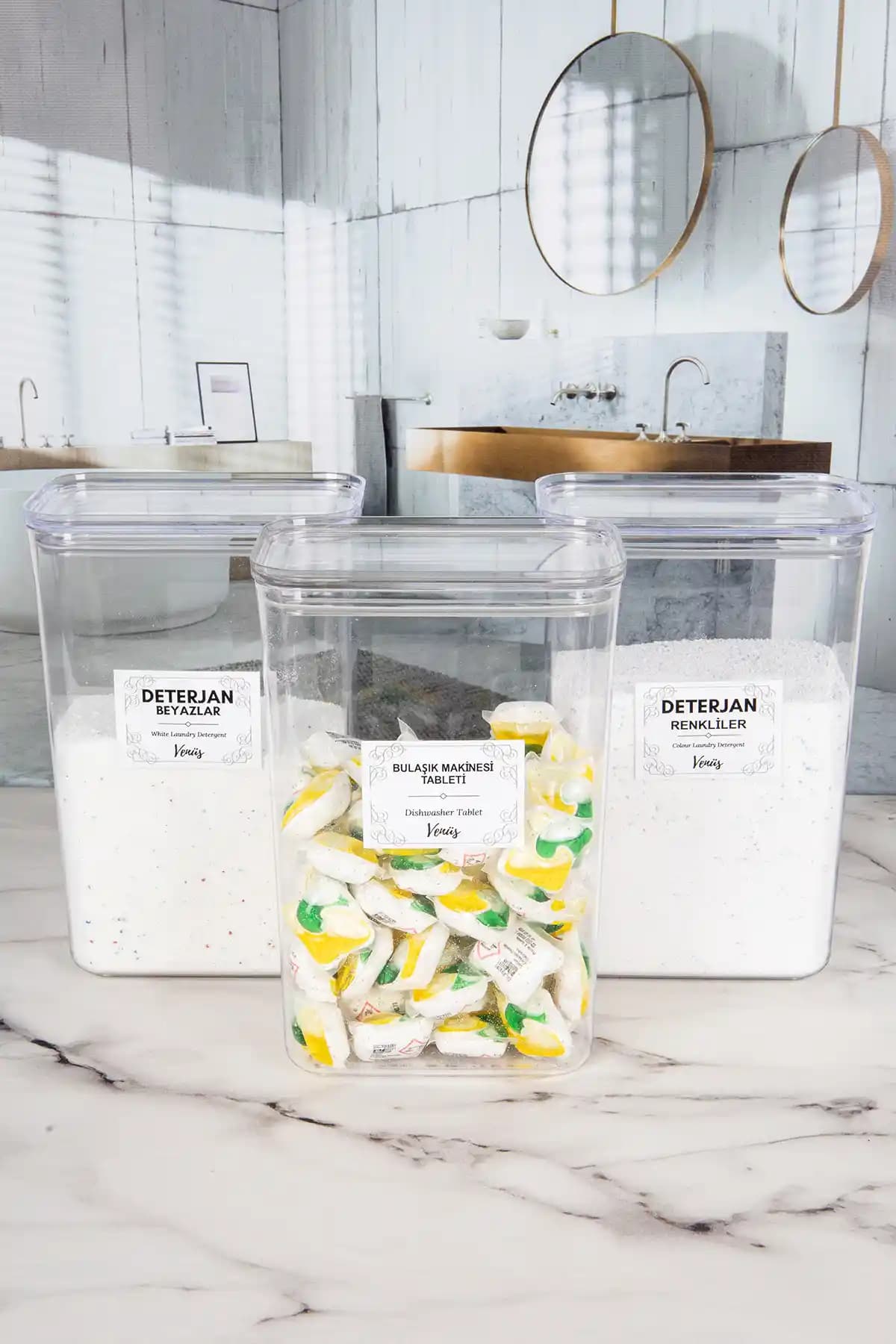 Karçiçeği Home 3'lü Ölçek Hediyeli Bulaşık Makinesi Tableti ve Deterjan Seti