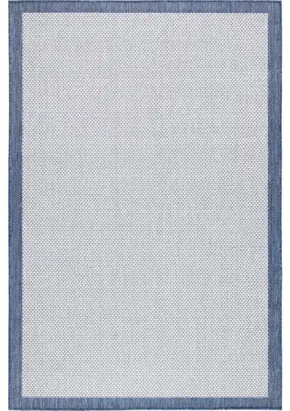 Koza Halı Fresco Ekru Lacivert Modern ve Fonksiyonel İç Mekan Halısı Özellikleri