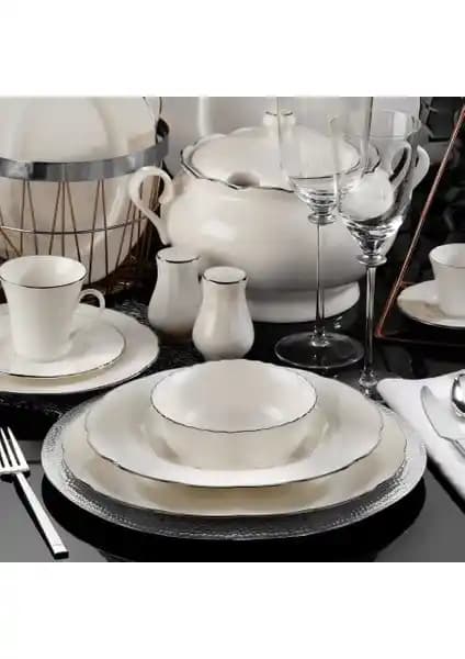 Kütahya Porselen Olimpos 83 Parça 12 Kişilik Yemek Takımı Platin Özellikleri ve Kullanım Alanları